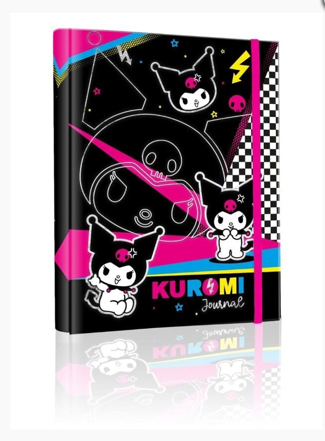 Victorias Journals Kuromi Gizli Spiralli Planlayıcı Journal 16,5x23,5