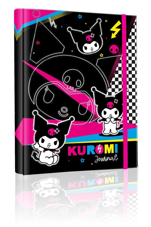 Victorias Journals Kuromi Gizli Spiralli Planlayıcı Journal 16,5x23,5