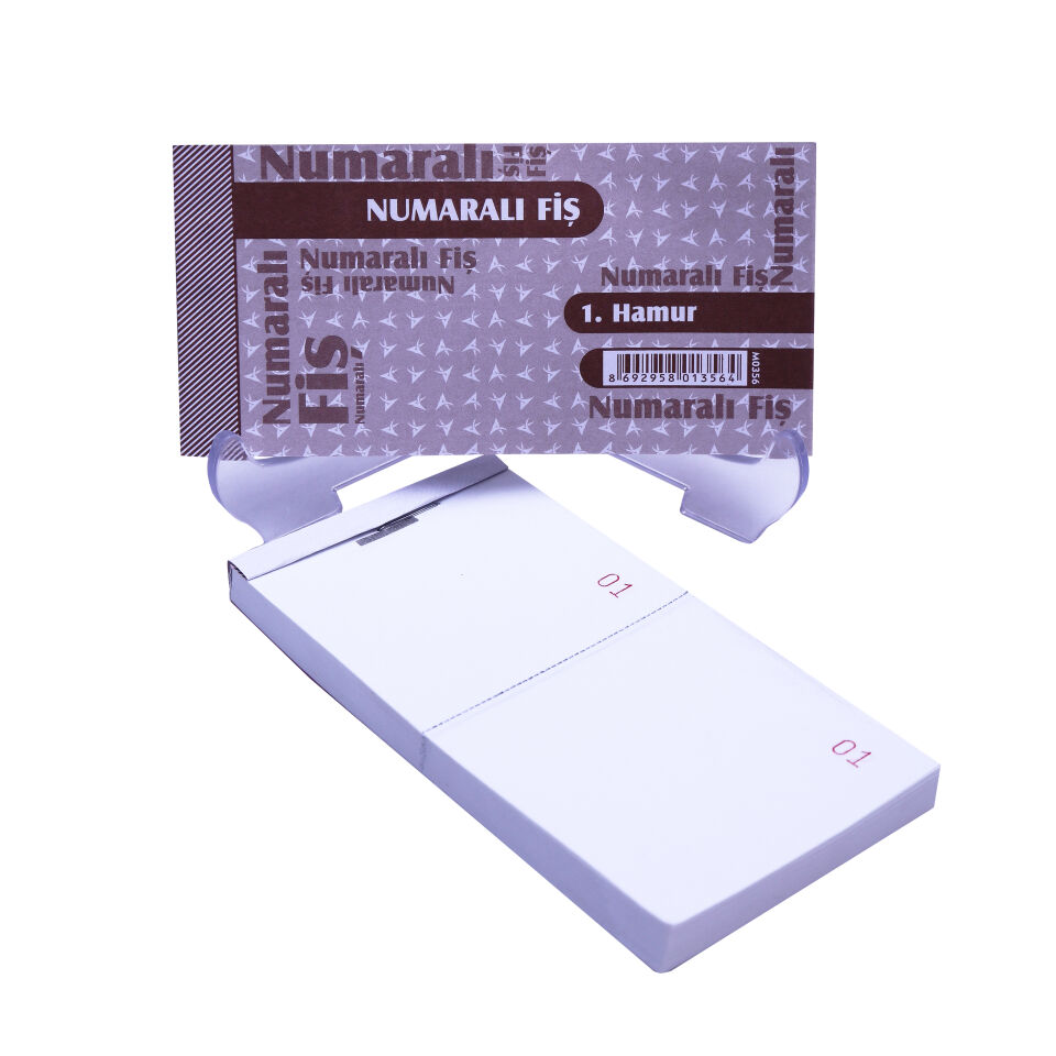Armat Numaralı Fiş 1. Hamur