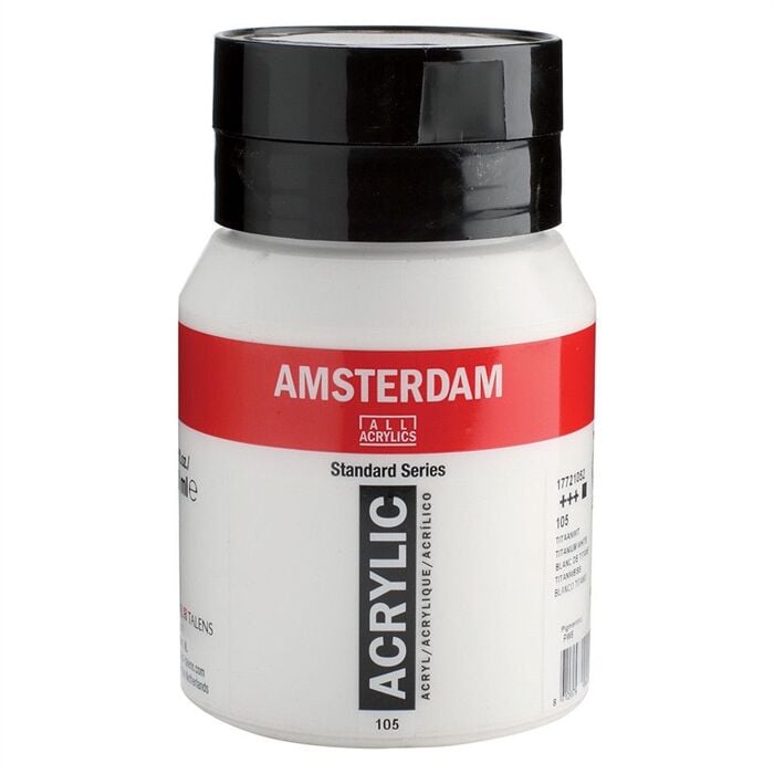 Amsterdam Standart Akrilik 500 Ml Titan White