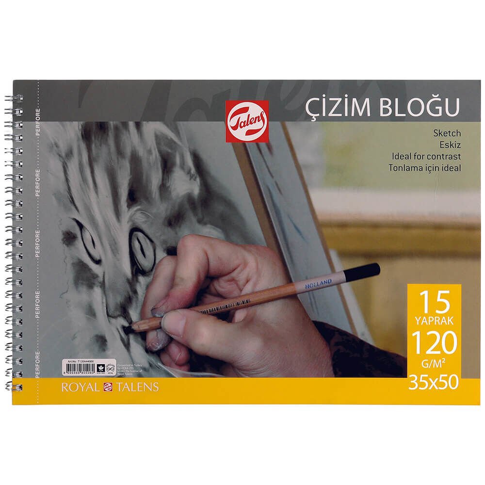 Talens Çizim Bloğu 120 Gr 35x50 15 Yaprak