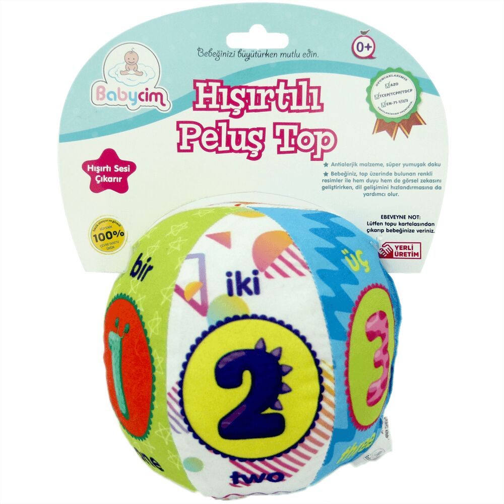 Birlik Babycim Hışırtılı Peluş Top