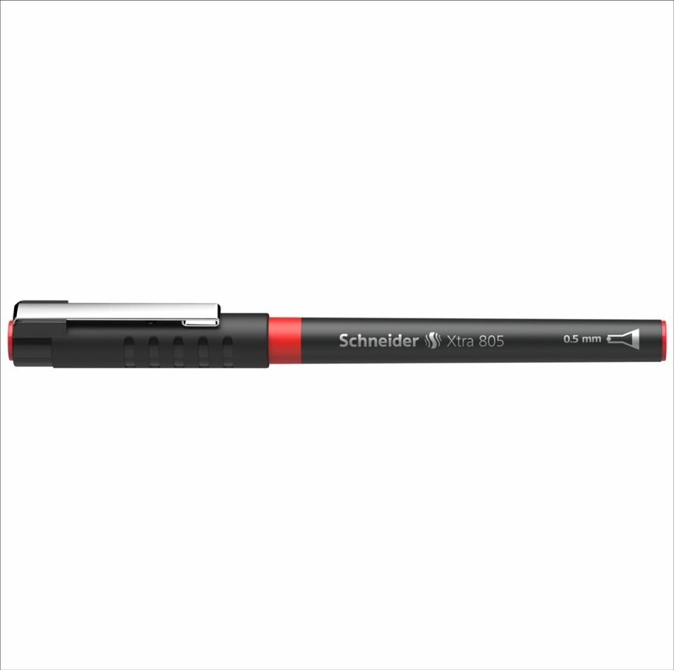 Schneider Xtra 805 İğne Uçlu Roller Kalem 0,5 Mm Kırmızı