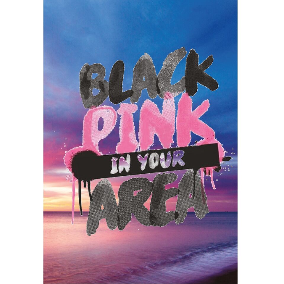 Taros Unick Color Black Pink A4 İnce Kapak Defter
