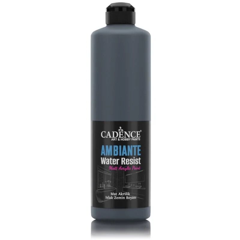 Cadence Ambıente Suya Dayanıklı Akrilik. Boya Aw-23 Antrasit Siyah 500 Ml Katalizör 20 Gr
