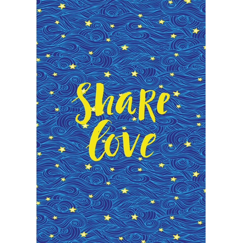 Taros Unick Color Share Love A4 İnce Kapak Defter