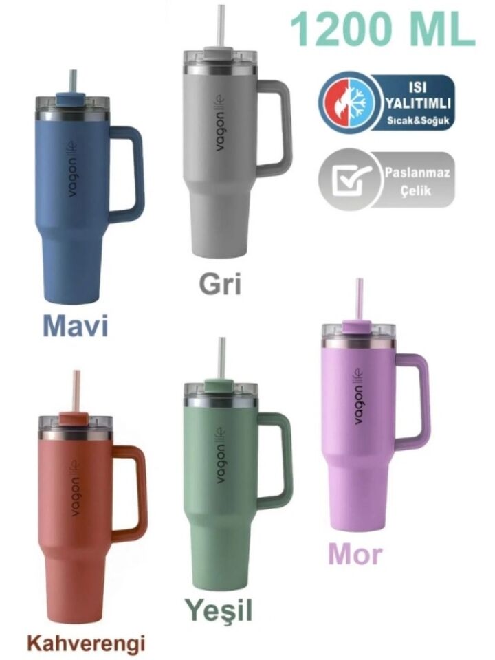 Vagonlife 1200 Ml Çelik Termos