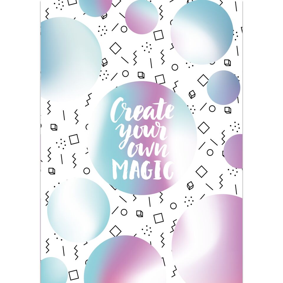 Taros Unick Color Live Your Dream A5 İnce Kapak Defter