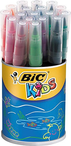 Bic Visaquarelle Fırça Uçlu Keçeli Boya Kalemi 18 Renk