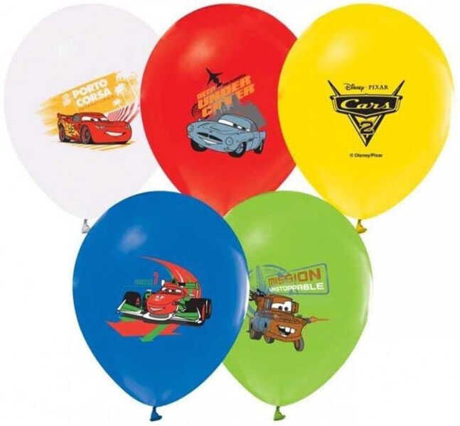 Balon 12'' Cars 3 Baskılı 8 Li    