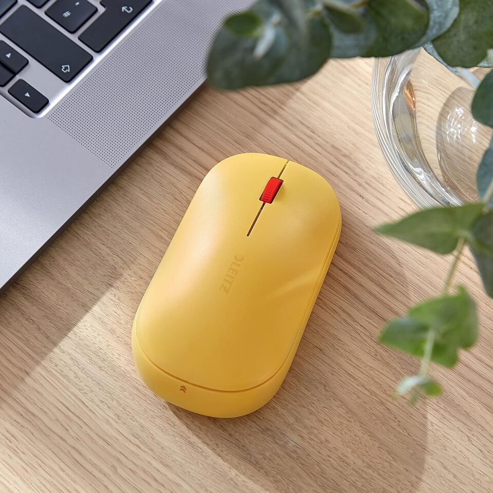 Leitz Cosy Kablosuz Mouse Sarı