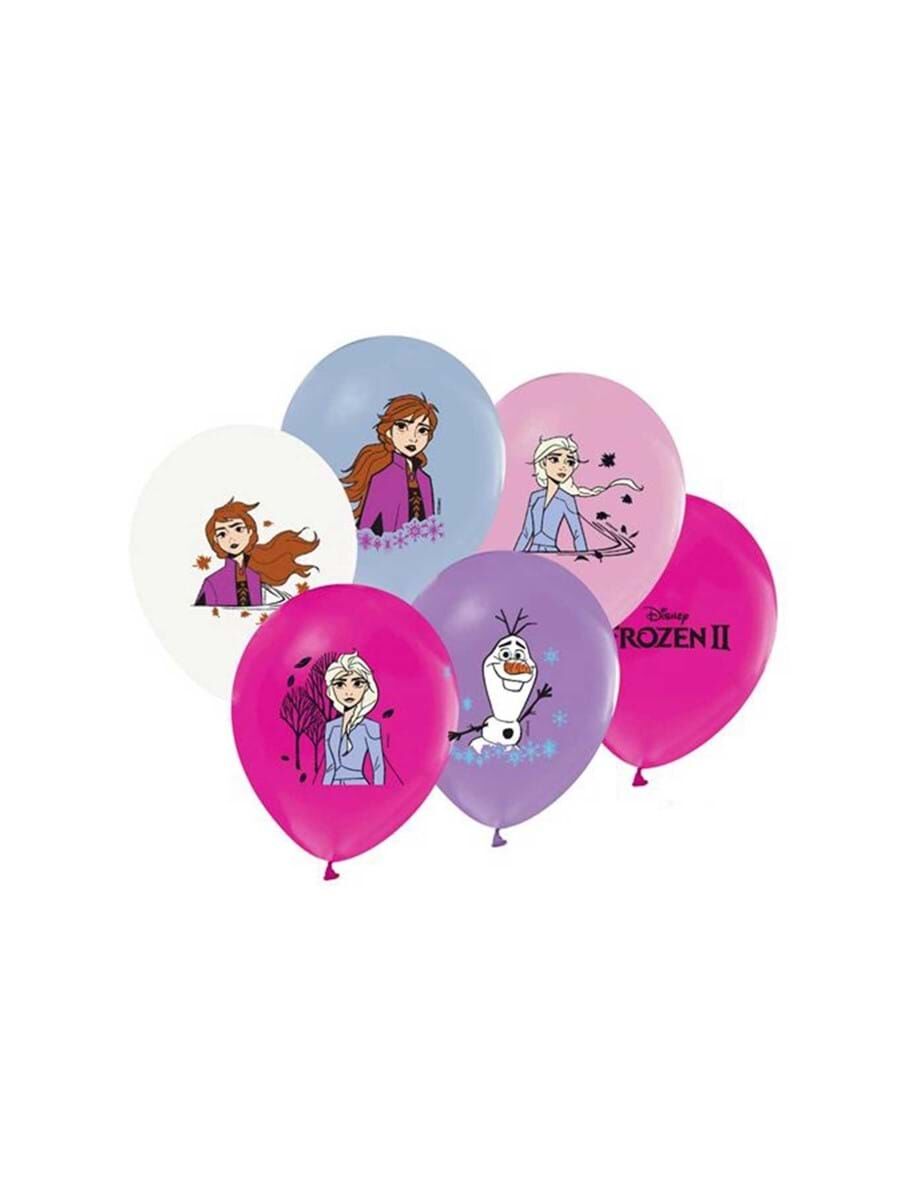 Balon 12'' Frozen 2 Baskılı 8 Li    