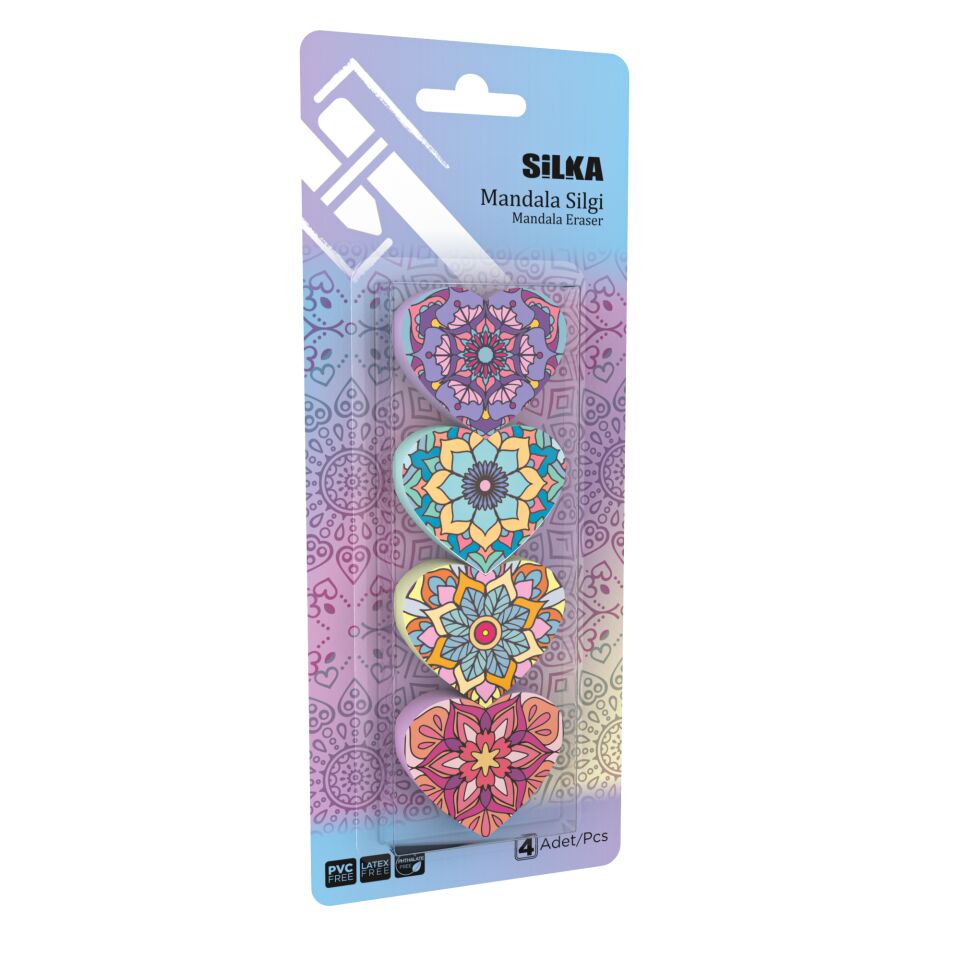 Silka Art.50 Mandala Serisi Silgi