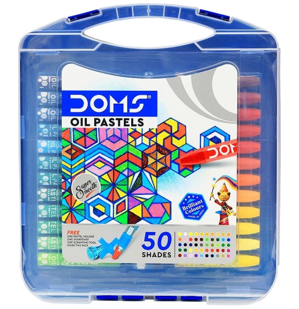 Doms Oil Pastels Hexagonal 50 Shades