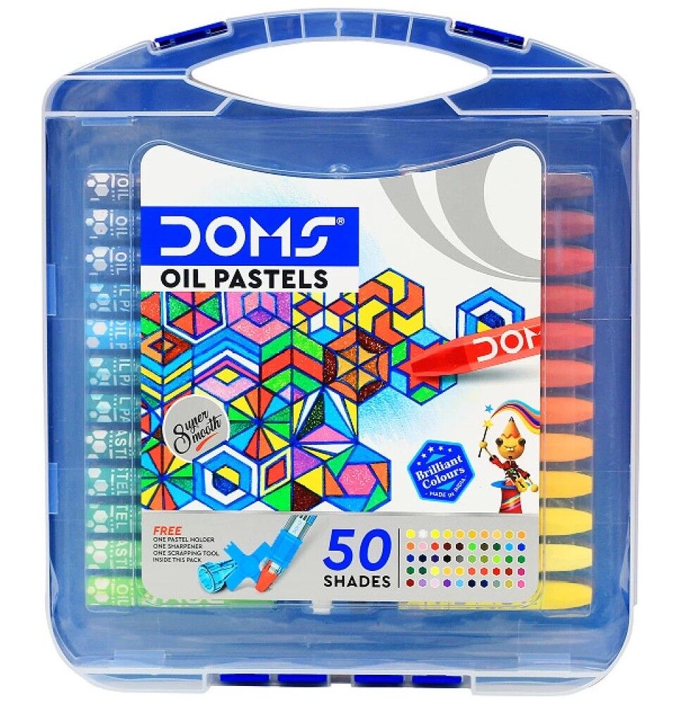 Doms Oil Pastels Hexagonal 50 Shades