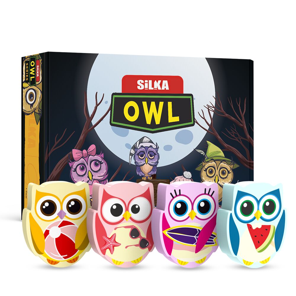 Silka Art.51 Owl Serisi Silgi