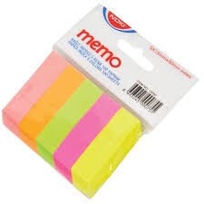 Noki Memo Kağıt İndeks 5 Renk 100 Yaprak