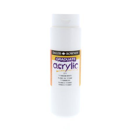 Daler Rowney Graduate Akrilik Boya Graduate Acrylic 500 Ml White