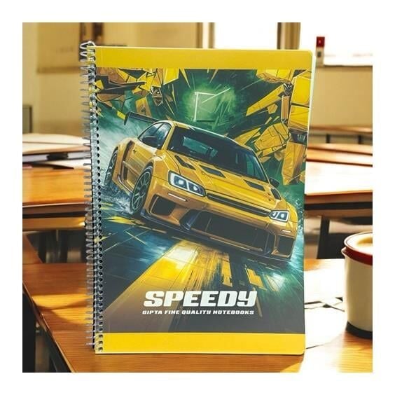 Gıpta Speedy Spiralli Pp Kapak Defter A4 80 Yapra Çizgili