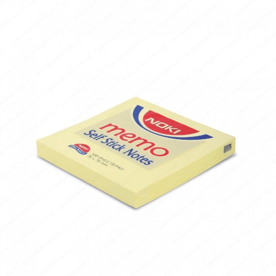 Noki Memo 75x75 Limon Sarı