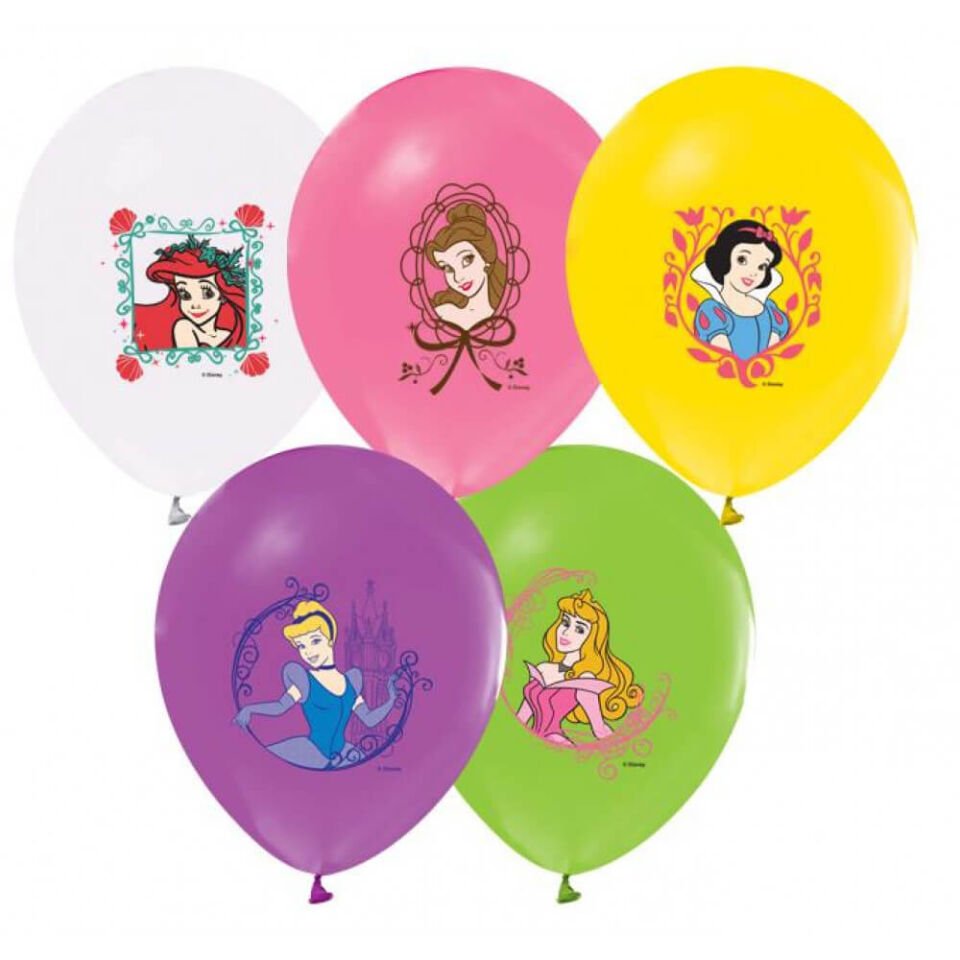 Balon 12'' Prenses Dreamıng Baskılı 8 Li    