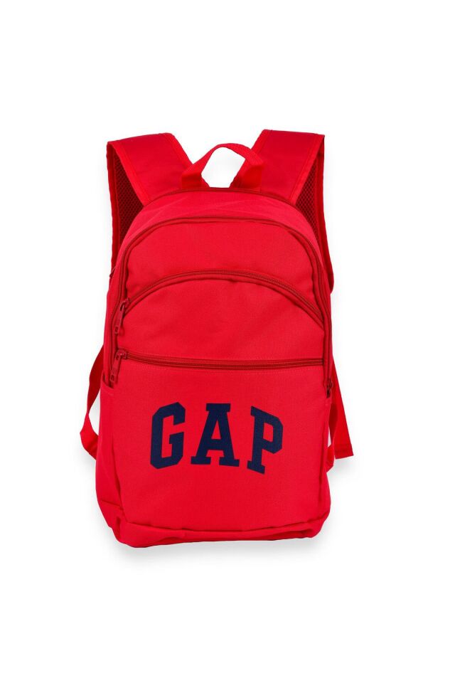 Gap Çift Bölme Sırt Çantası Kırmızı