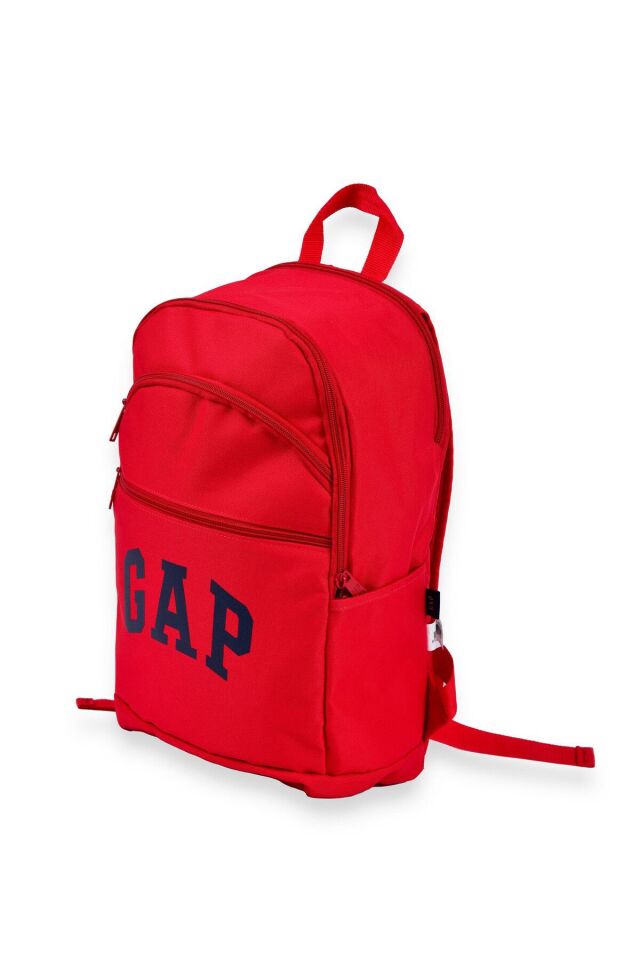 Gap Çift Bölme Sırt Çantası Kırmızı