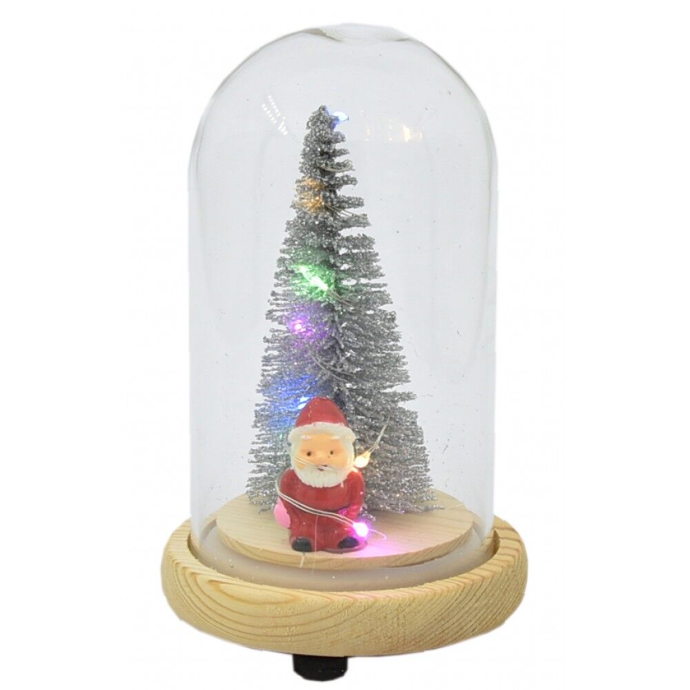 Taros Yılbaşı Işıklı Orta Boy Fanus