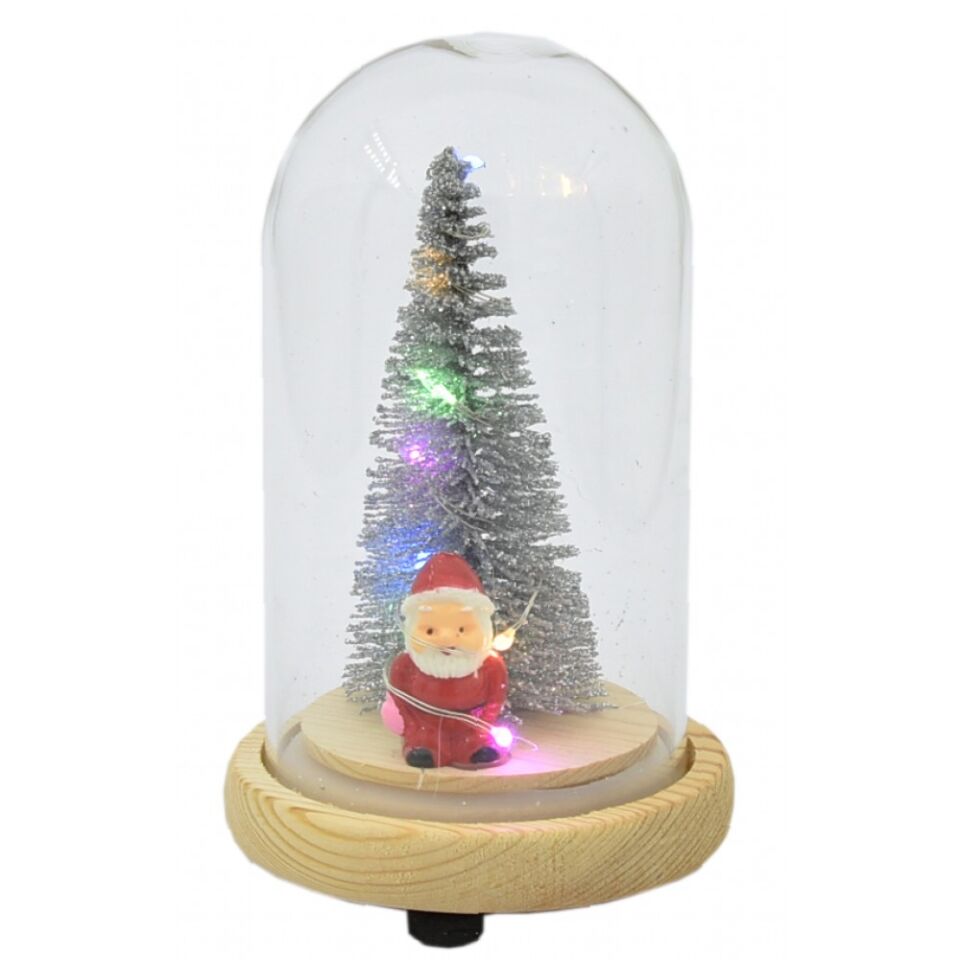 Taros Yılbaşı Işıklı Orta Boy Fanus