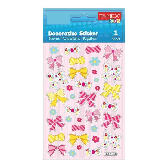 Tanex Tnx-25158 Renkli Kurdele Serisi Etiketi