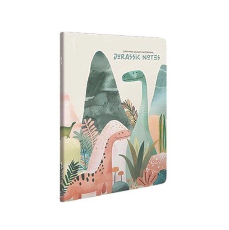 Gıpta Jurassic Notes Tel Dikişli Karton Kapak Defter 60 Yaprak Kareli