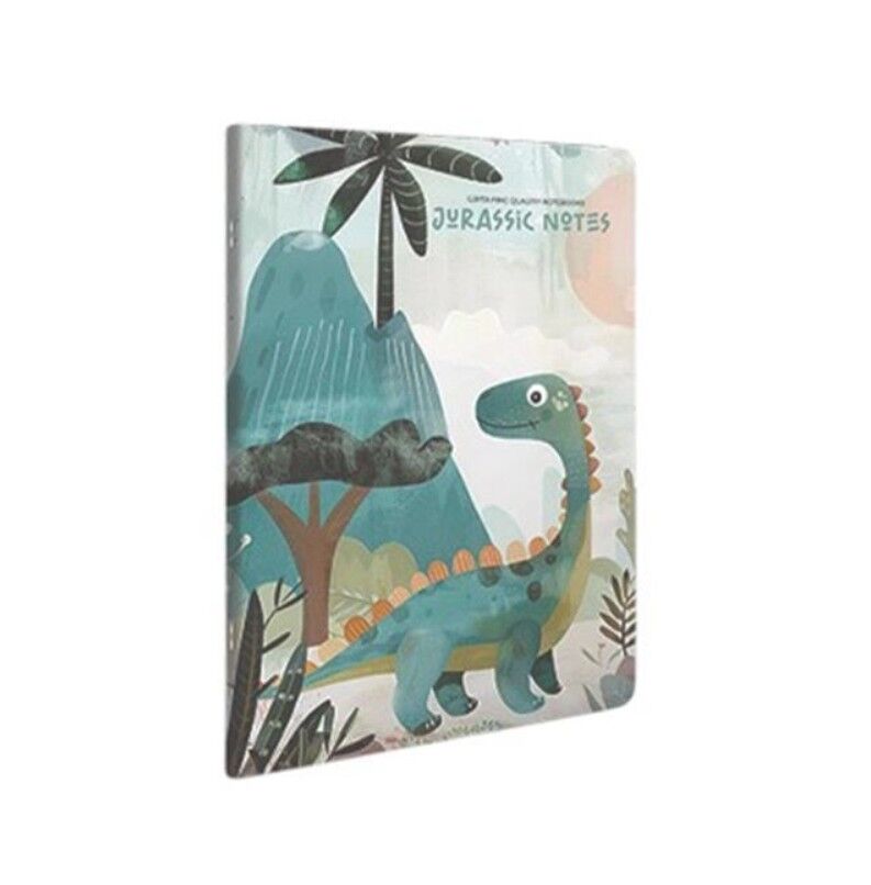 Gıpta Jurassic Notes Tel Dikişli Karton Kapak Defter 60 Yaprak Kareli