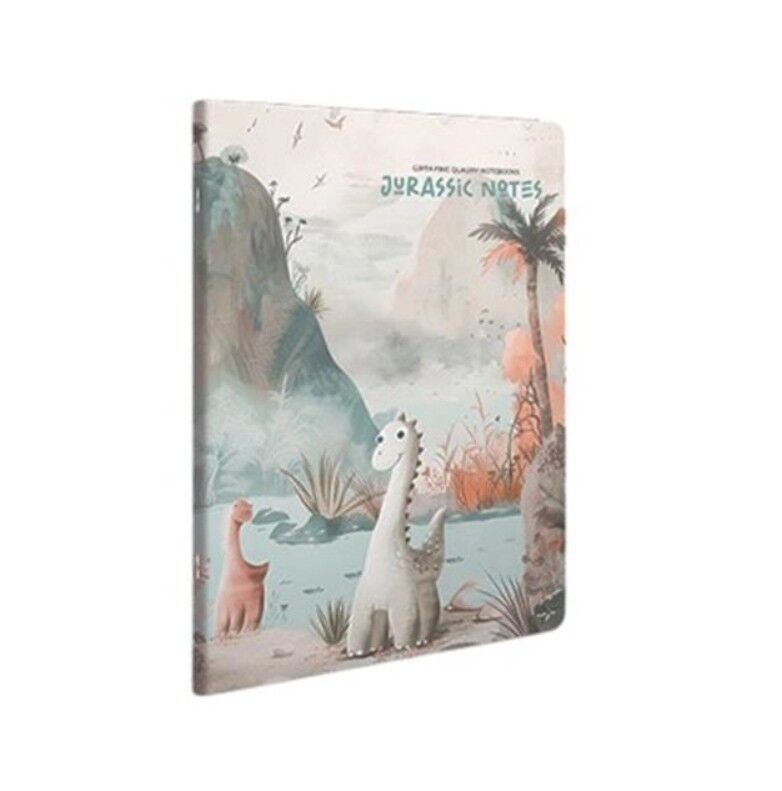 Gıpta Jurassic Notes Tel Dikişli Karton Kapak Defter 60 Yaprak Kareli