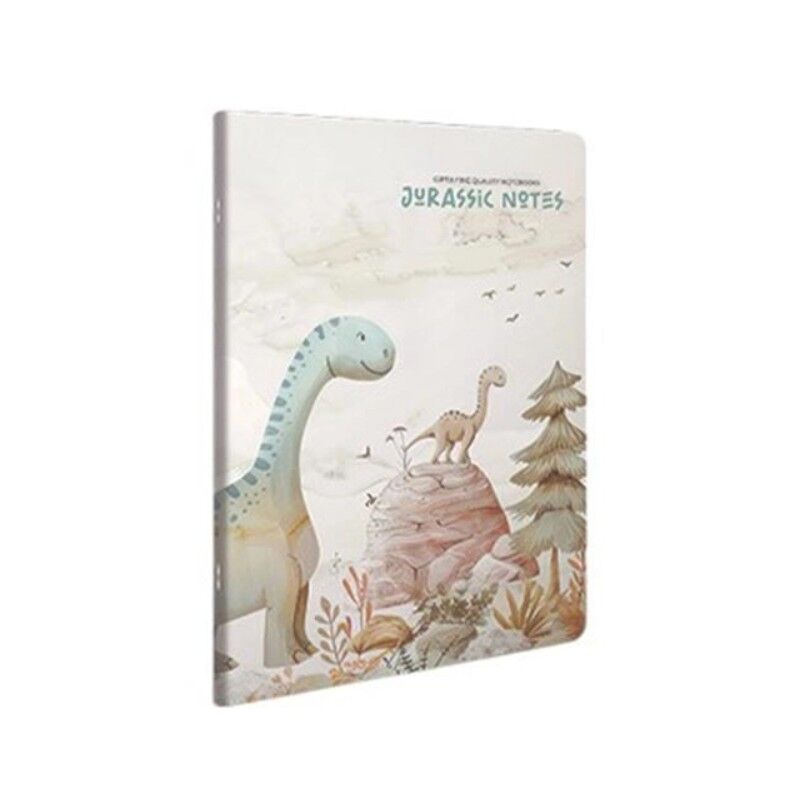 Gıpta Jurassic Notes Tel Dikişli Karton Kapak Defter 60 Yaprak Kareli