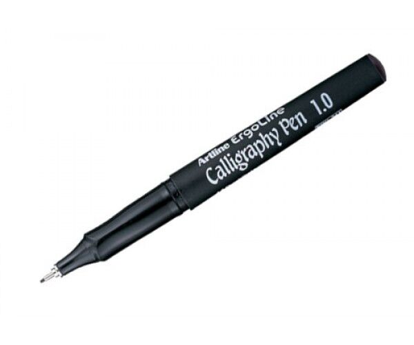 Artline Ergoline Calligraphy Pen 1.0 Kaligrafi Kalemi Uç:1,0 Mm Siyah