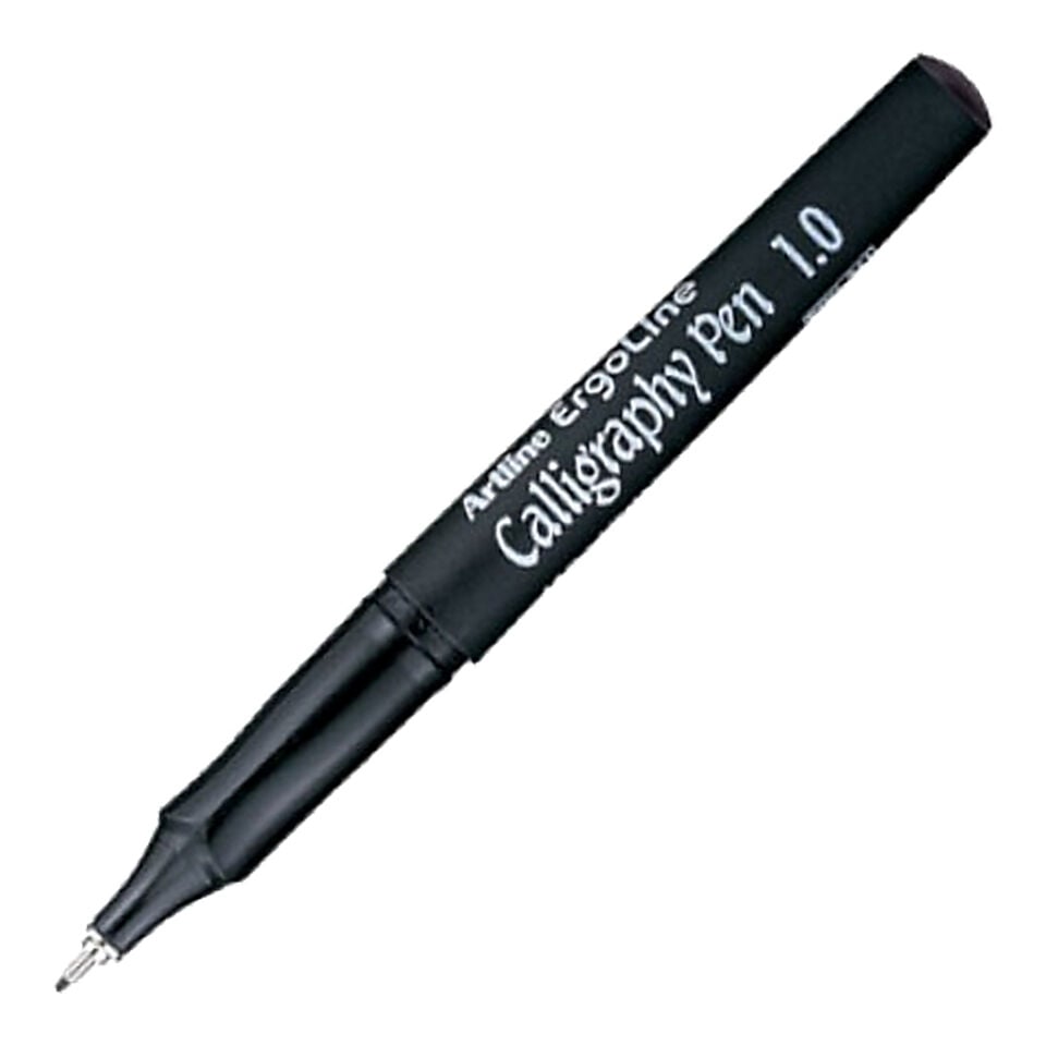 Artline Ergoline Calligraphy Pen 1.0 Kaligrafi Kalemi Uç:1,0 Mm Siyah