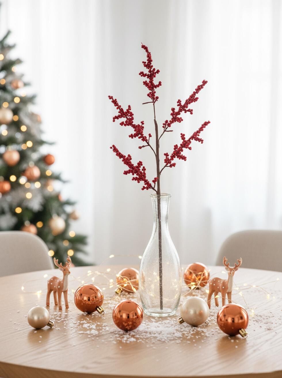 Astaş Kozalakli Berryli Garland 150 Cm