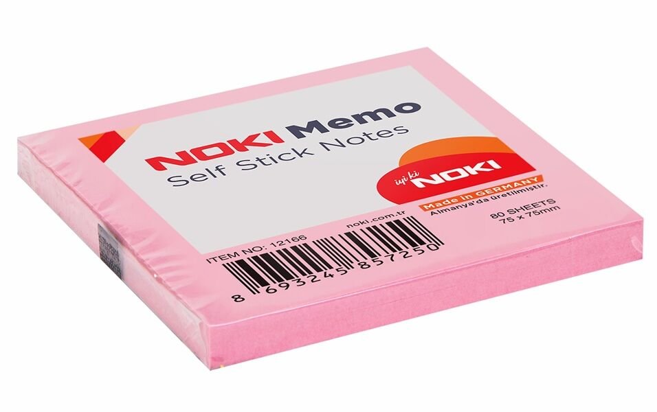Noki Memo 75x75 Açık Pembe