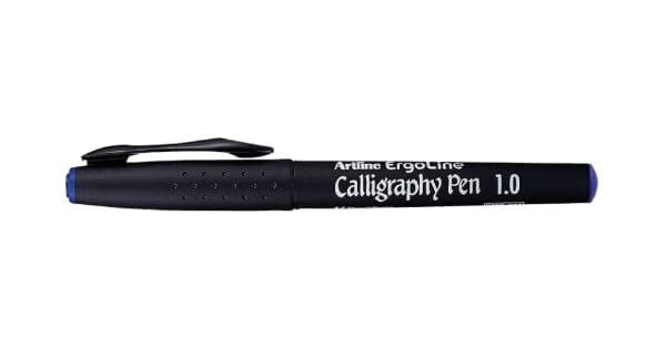 Artline Ergoline Calligraphy Pen 1.0 Kaligrafi Kalemi Uç:1,0 Mm Mavi