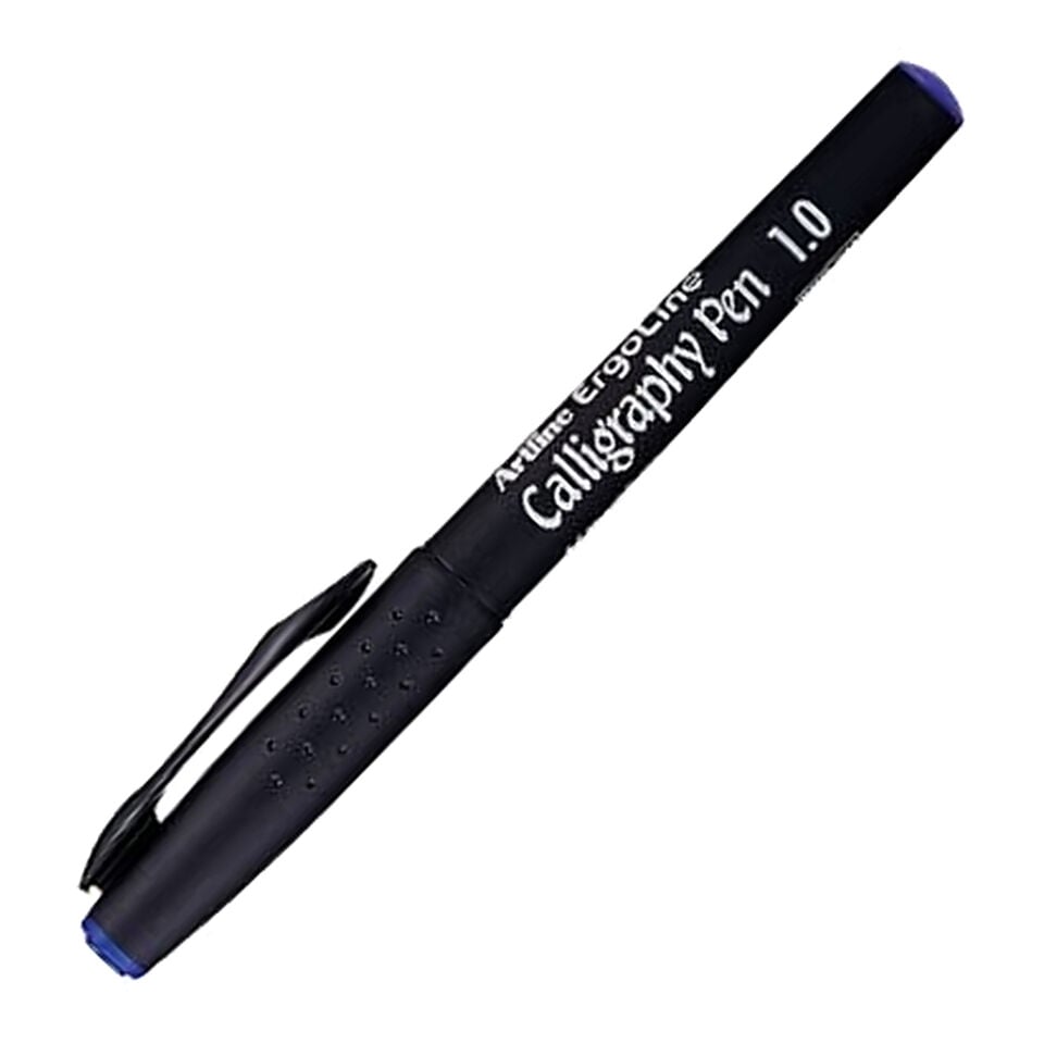 Artline Ergoline Calligraphy Pen 1.0 Kaligrafi Kalemi Uç:1,0 Mm Mavi