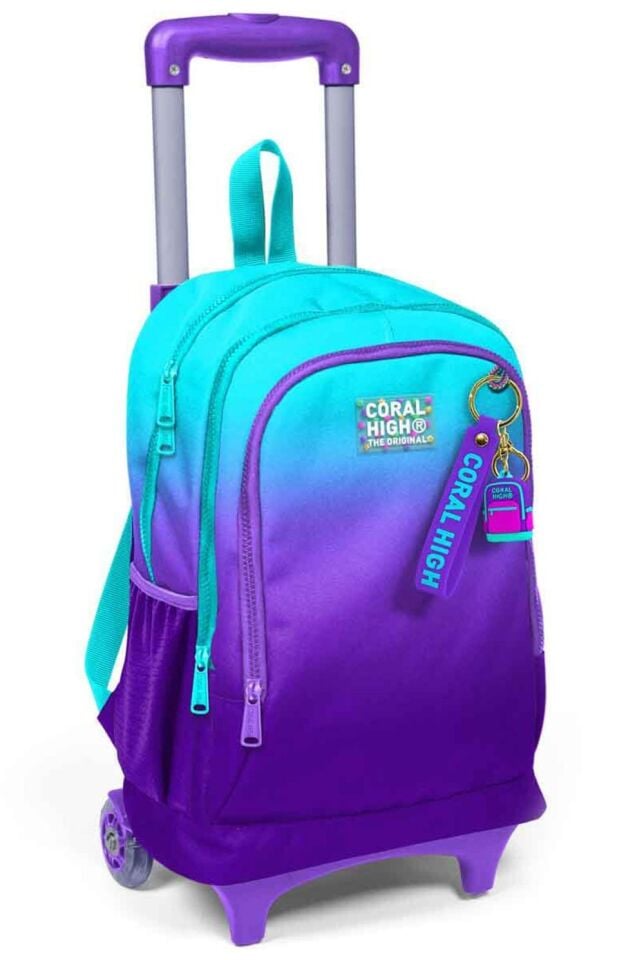 Yaygan Coral High Çekçek Sırt Çanta Işıklı Tekerlek 23963