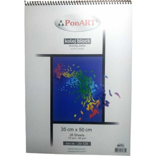 Ponart Kolej Blok Resim Defteri 35x50 28 Yp