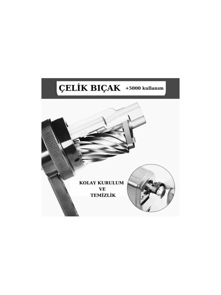 Mas Kalemtraş Kollu Masa Tipi Plastik Büyük Pembe