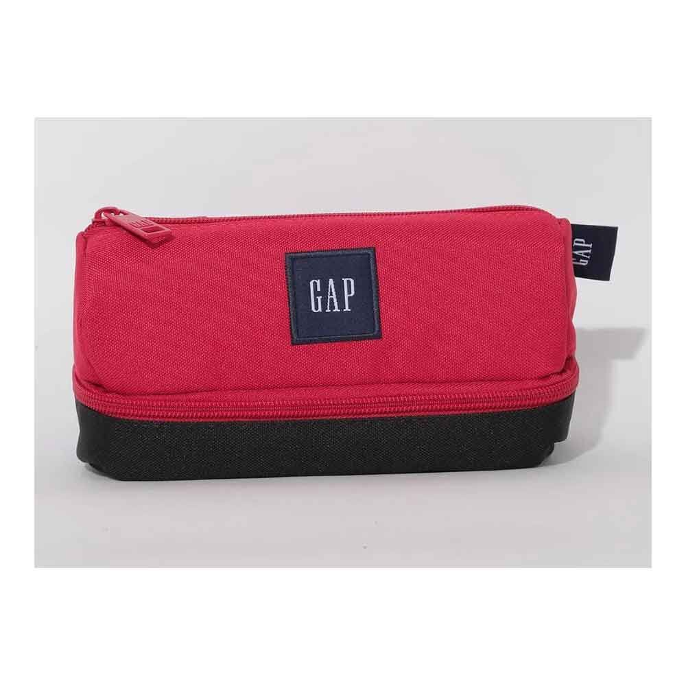 Gap 2 Bölmeli Kalem Çantası Kırmızı