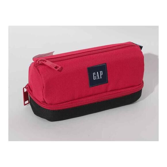 Gap 2 Bölmeli Kalem Çantası Kırmızı