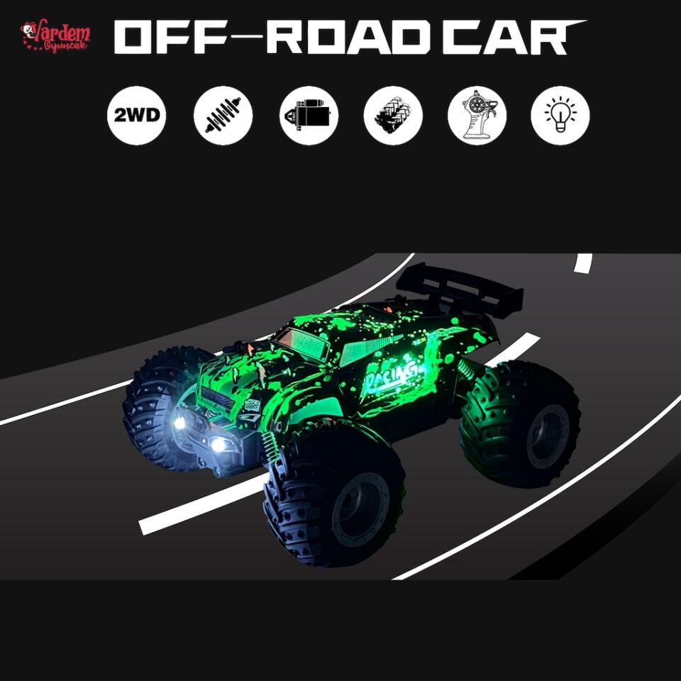 Uk Ff 2.4G Sarjı 1:18 High Spd Araba