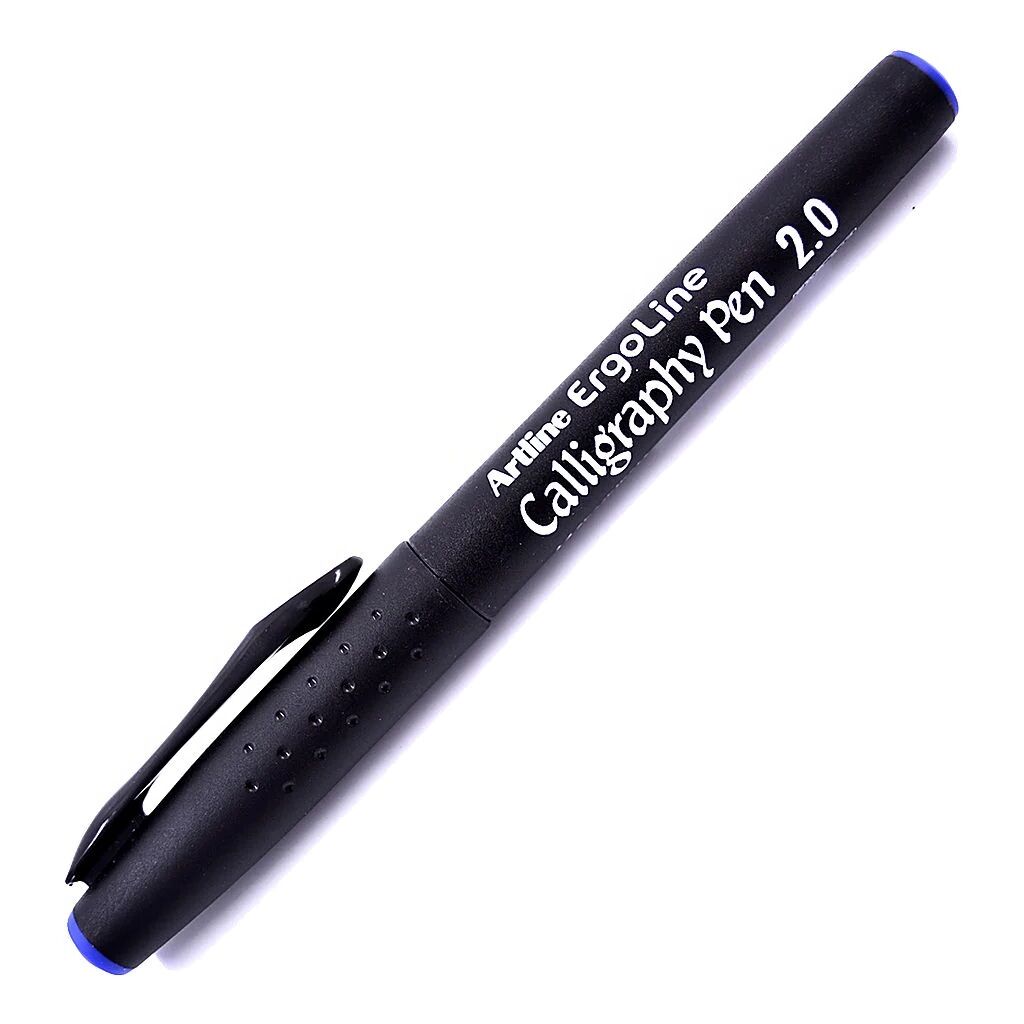 Artline Ergoline Calligraphy Pen 2.0 Kaligrafi Kalemi Uç:2,0 Mm Mavi