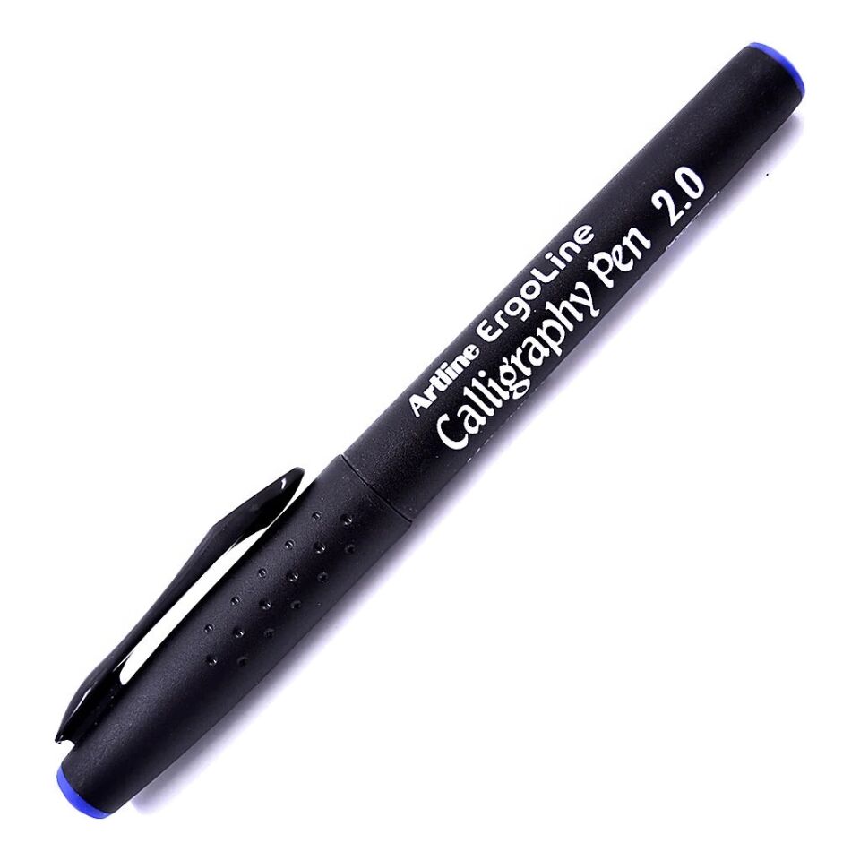 Artline Ergoline Calligraphy Pen 2.0 Kaligrafi Kalemi Uç:2,0 Mm Mavi