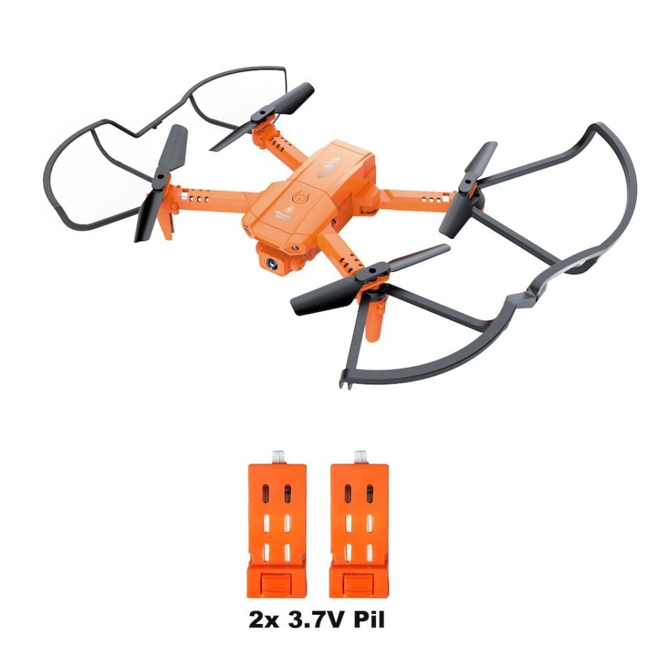 Uzaktan Kumanda Ff 2,4 G Katlanabılır Kameralı Drone