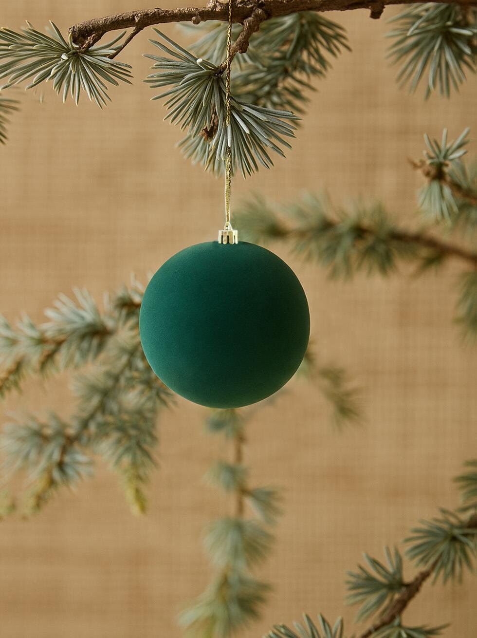 Astaş Kadife Top Yesil 8 Cm 4 Lü